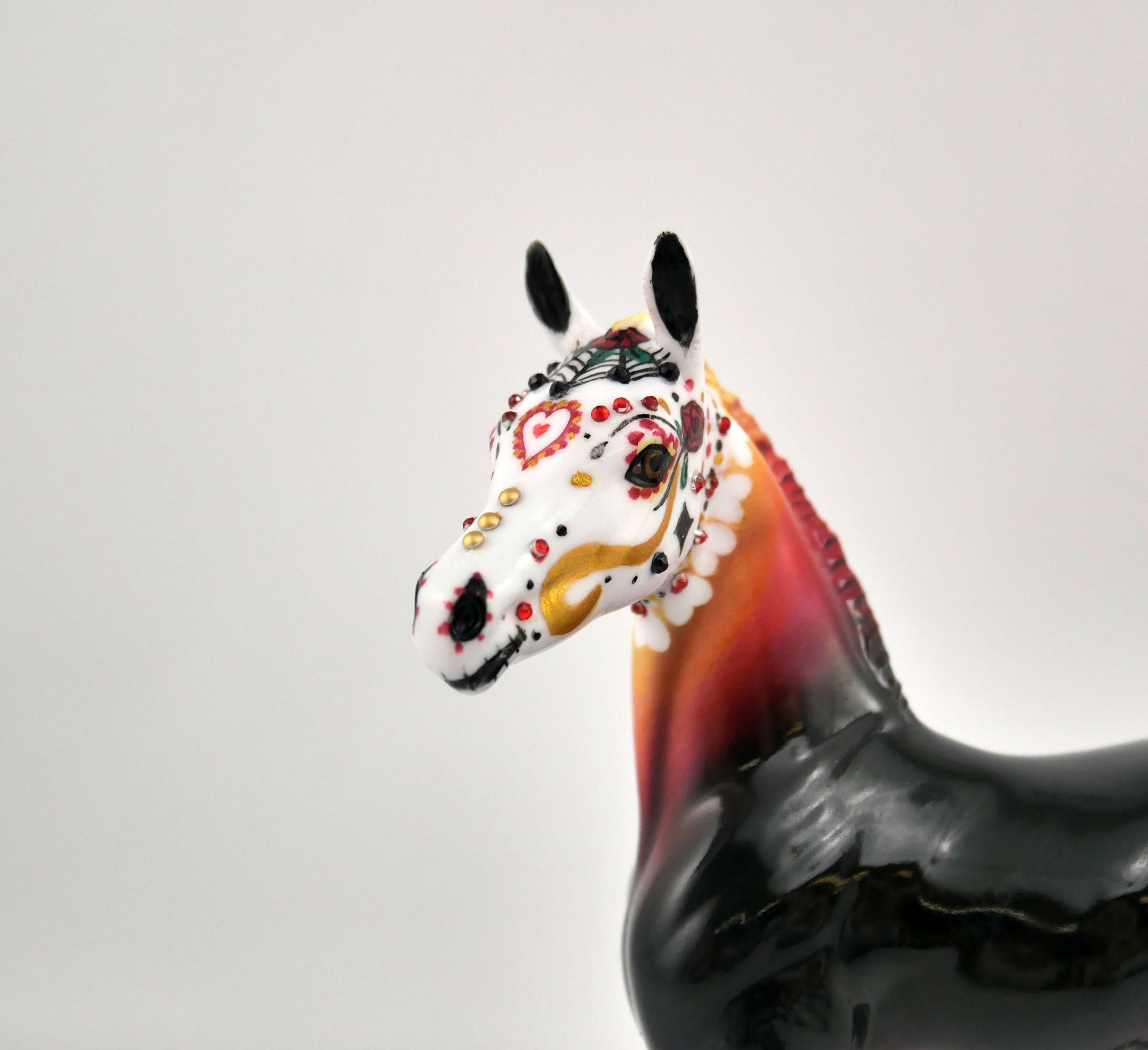 Laia-OOAK Sugar Skull Deco Foal By Dawn Quick MM 2020