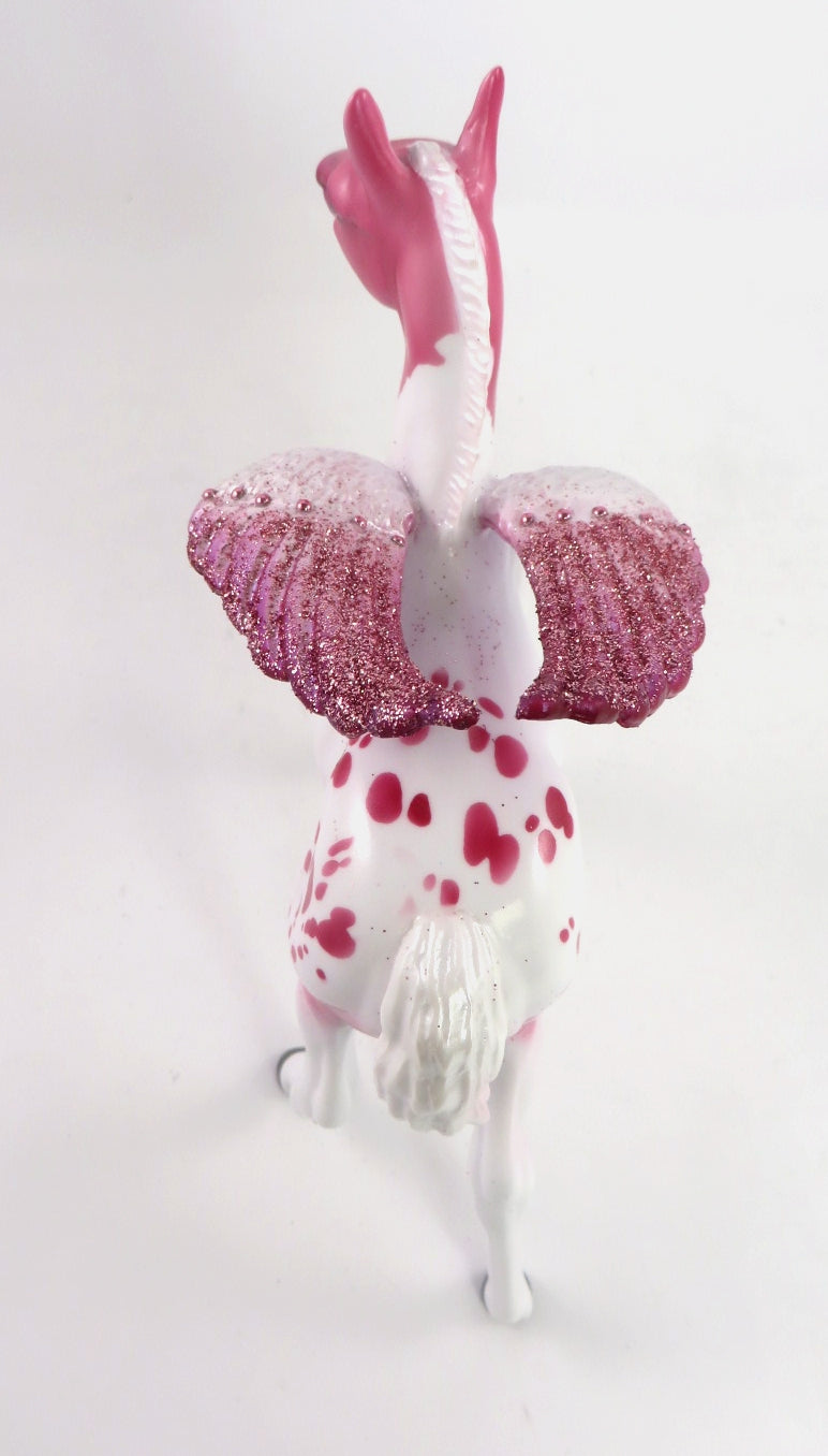 LAILAH- OOAK PINK PINTALOOSA CUSTOM ARABIAN FOAL MODEL HORSE 1/8/2020