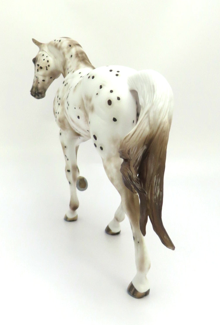 LAISSE TOMBER - OOAK CHESTNUT APPALOOSA TENNESSEE WALKER BY SHERYL LEISURE 3/4/20