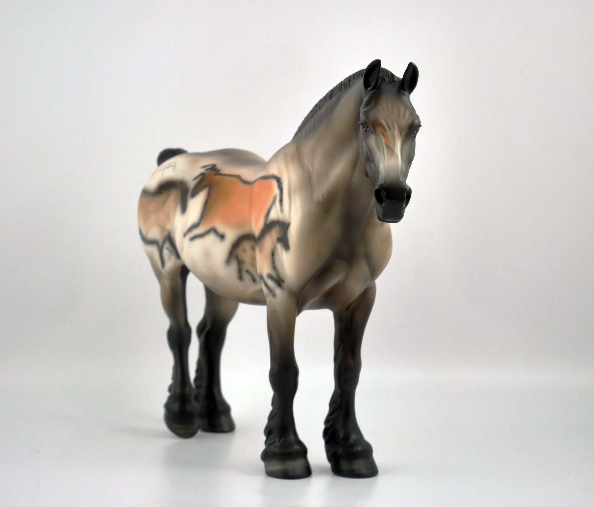 LASCAUY-OOAK HEAVY DRAFT MARE-BY SHERYL LEISURE