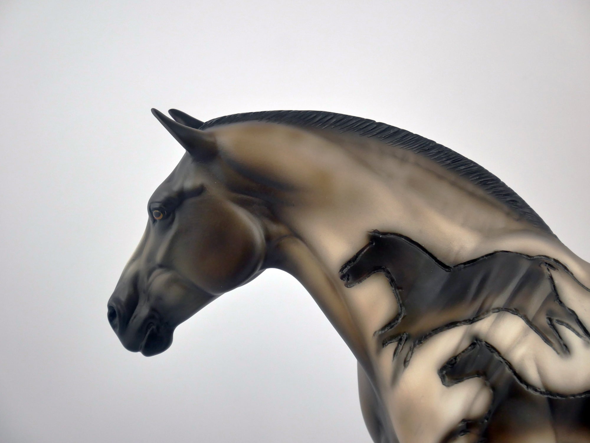 LASCAUY-OOAK HEAVY DRAFT MARE-BY SHERYL LEISURE