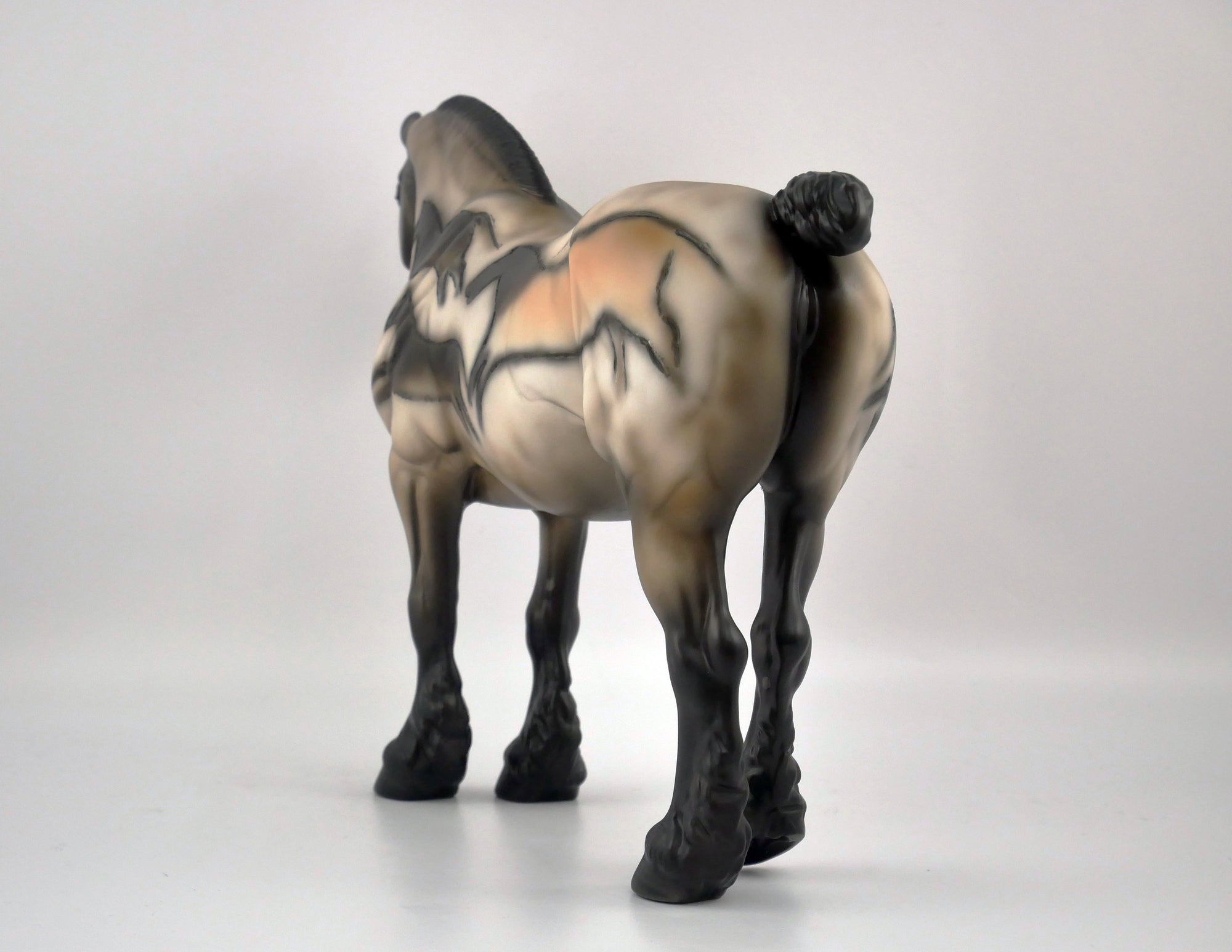 LASCAUY-OOAK HEAVY DRAFT MARE-BY SHERYL LEISURE