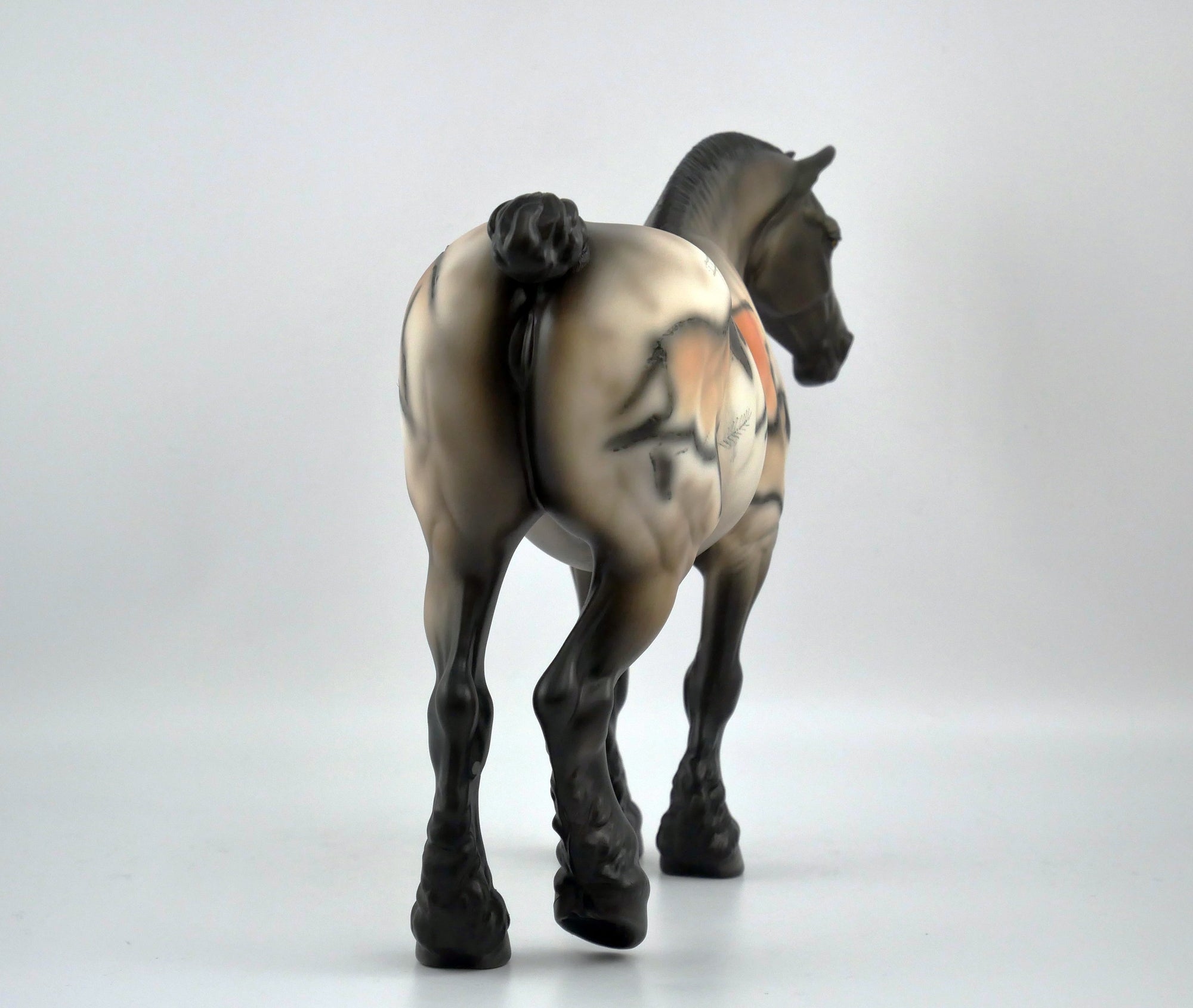 LASCAUY-OOAK HEAVY DRAFT MARE-BY SHERYL LEISURE