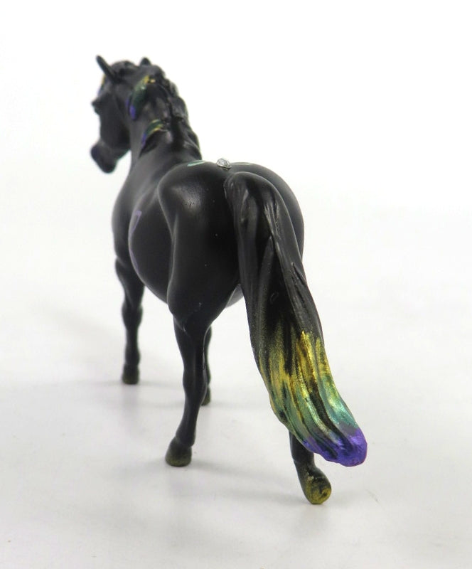LAVEAU-OOAK MARDI GRAS PONY CHIP MODEL HORSE 2/25/20