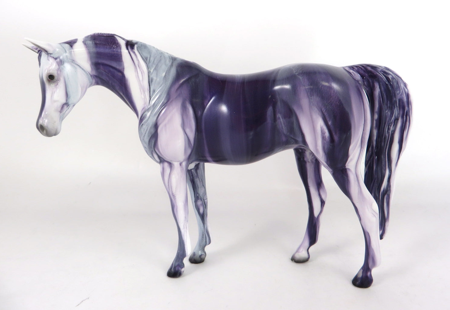 LAVENDER RIBBON CANDY - OOAK RIBBON CANDY ARABIAN MARE PEBBLES BY MISSY FOX WHS19