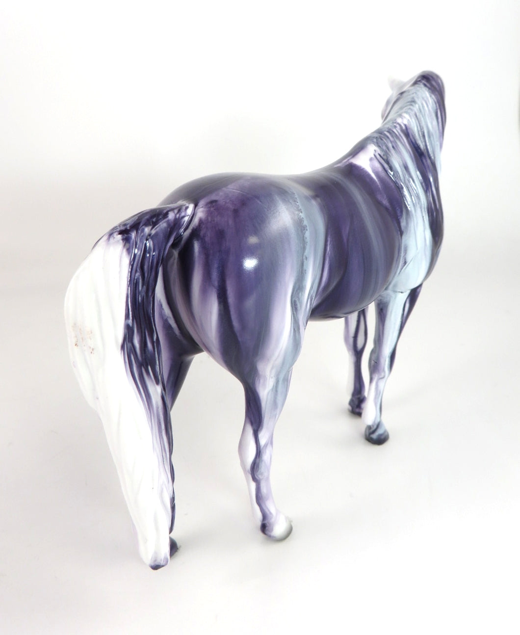 LAVENDER RIBBON CANDY - OOAK RIBBON CANDY ARABIAN MARE PEBBLES BY MISSY FOX WHS19