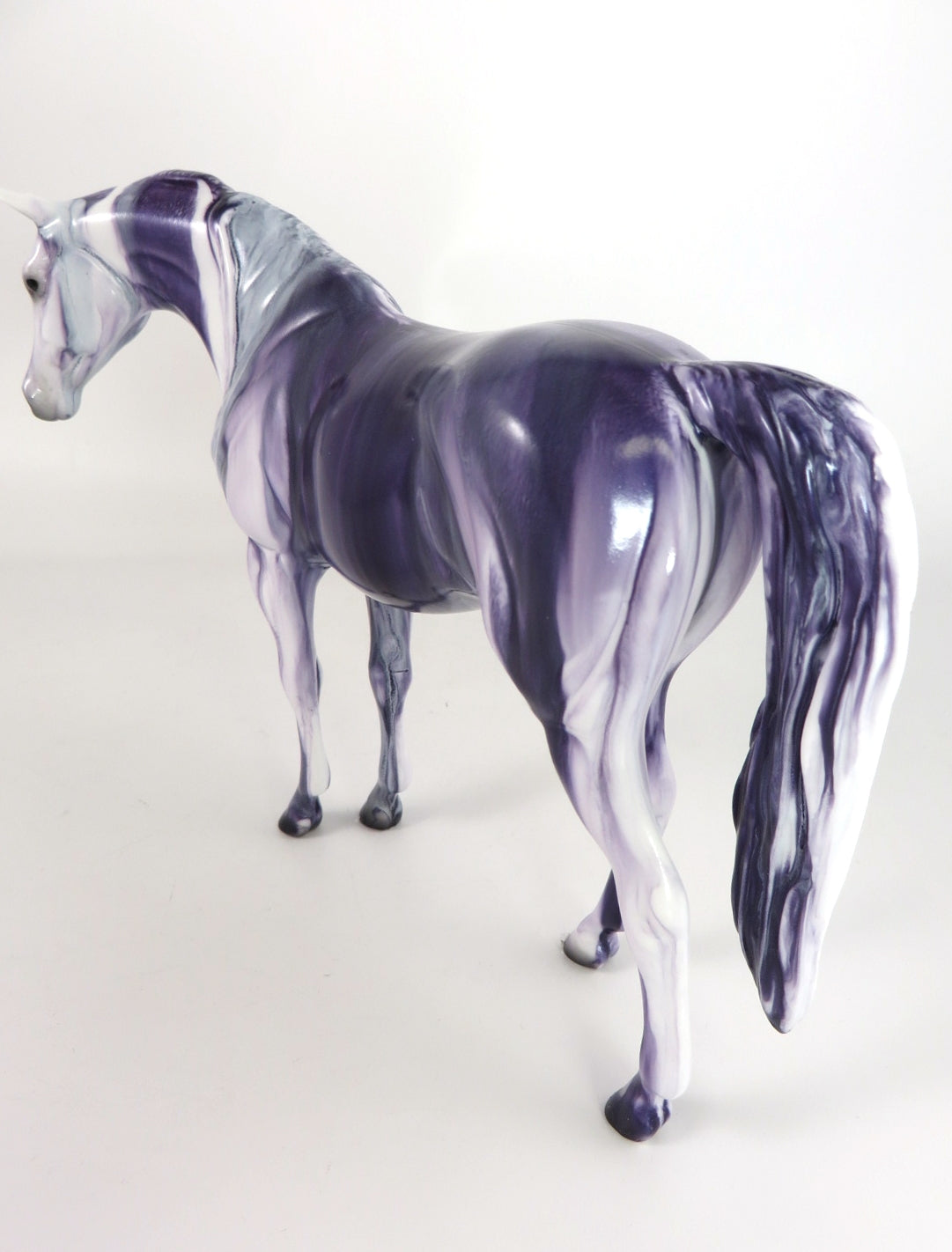 LAVENDER RIBBON CANDY - OOAK RIBBON CANDY ARABIAN MARE PEBBLES BY MISSY FOX WHS19