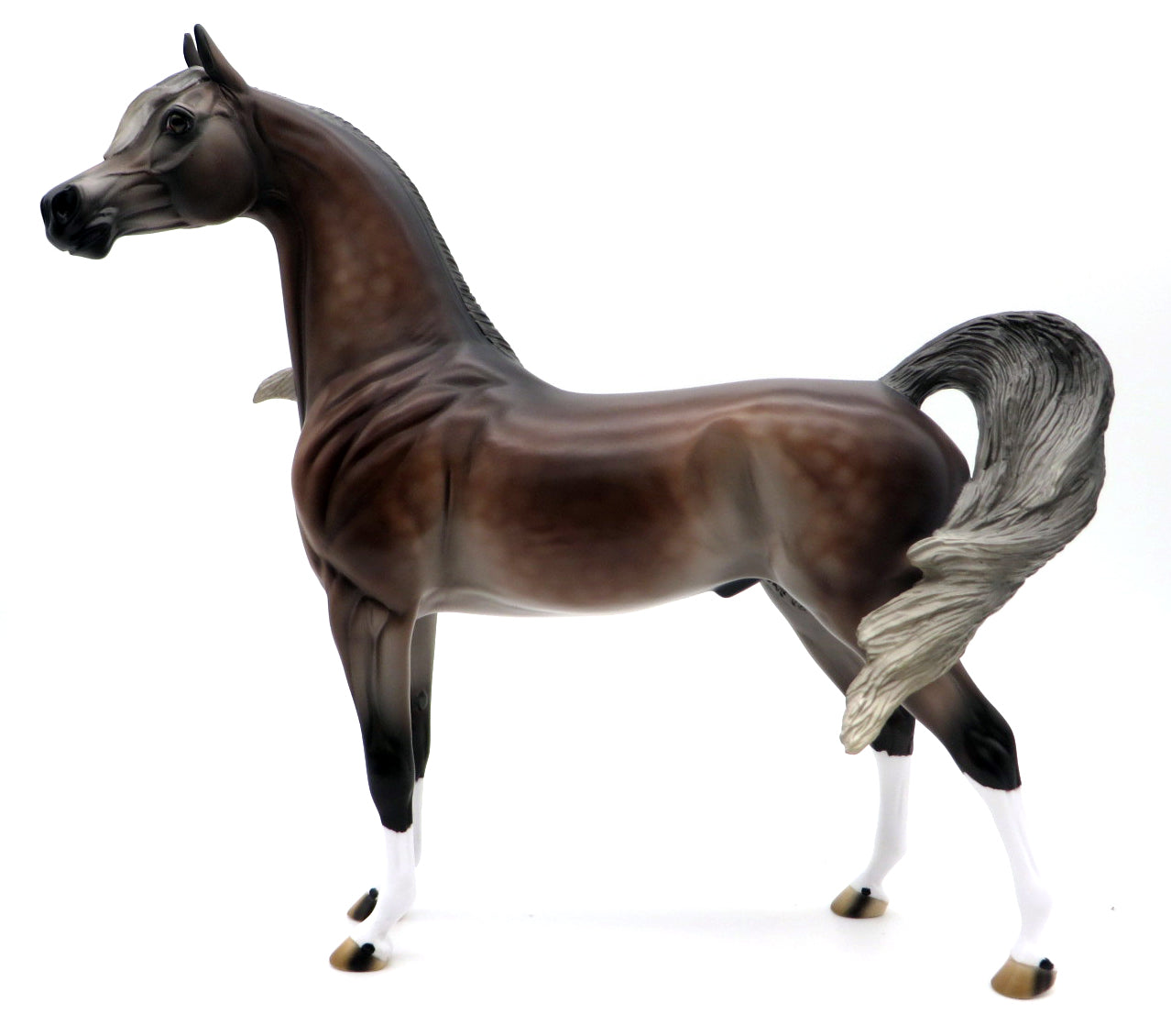 Leatherface - OOAK Rose Gray Arabian by Kayla - MM 2021