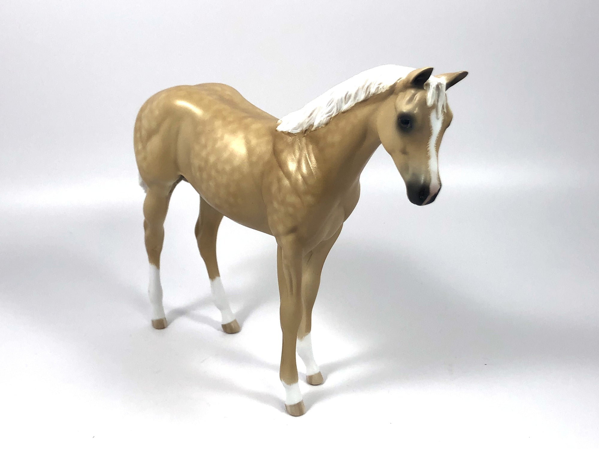 LEMON POPSICLE-OOAK PALOMINO WEANLING BY SHERYL LEISURE 4/25/19