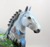 LETHOLDUS-OOAK CASTLE DECORATOR TROTTING DRAFT MODEL HORSE EQ 19