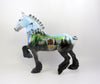 LETHOLDUS-OOAK CASTLE DECORATOR TROTTING DRAFT MODEL HORSE EQ 19