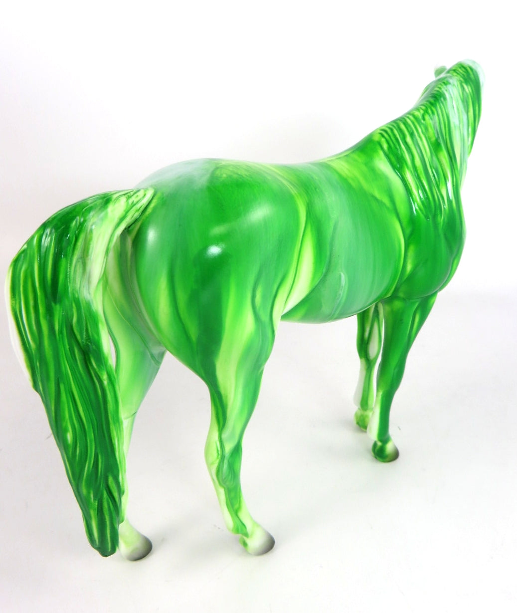 LIME RIBBON CANDY - OOAK RIBBON CANDY ARABIAN MARE PEBBLES BY MISSY FOX WHS19