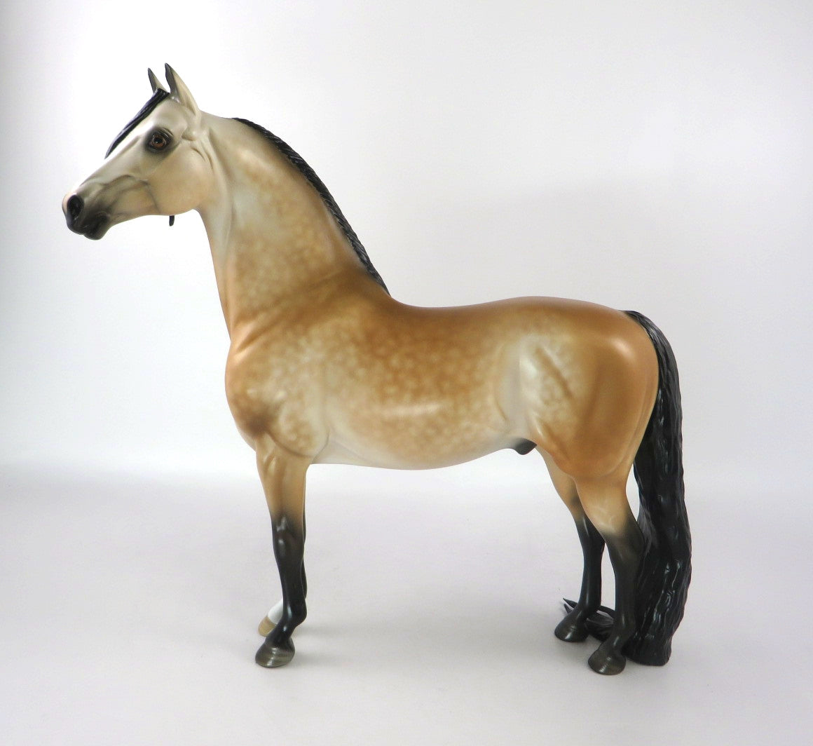 LOONIE - OOAK STAR DAPPLE ROSE GREY MORGAN WITH CUSTOM MANE AND TAIL SHERYL LESIURE 02/24/20