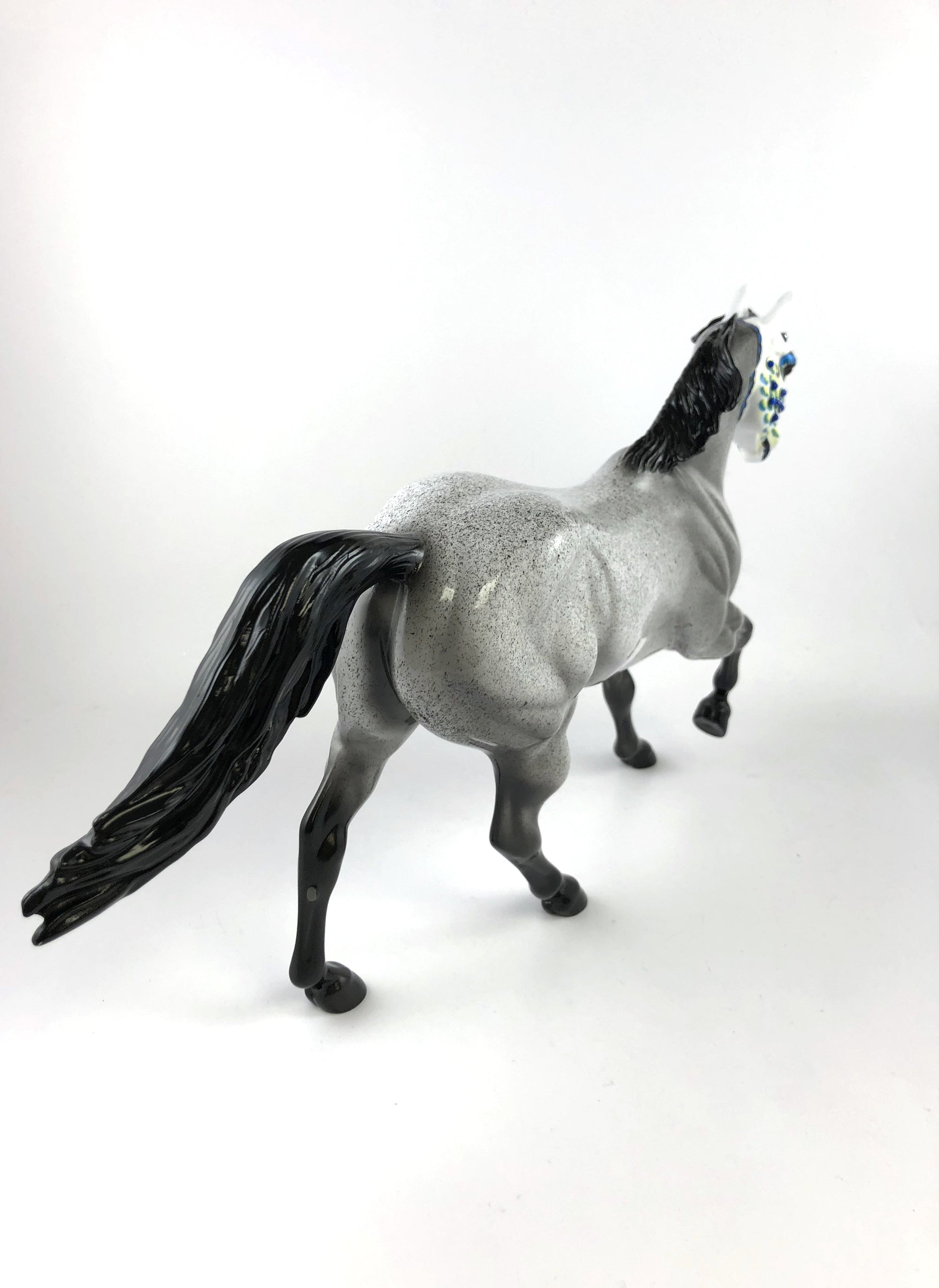 LORD DARYL-OOAK FQH GREY SUGAR SKULL BY DAWN QUICK MM19