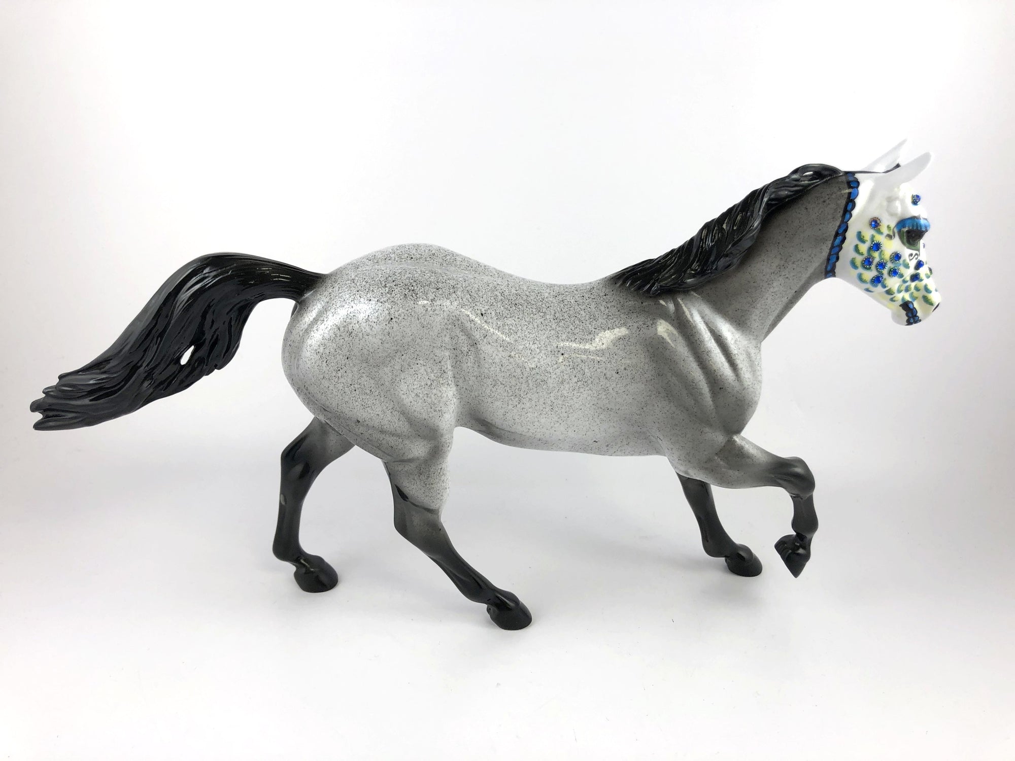 LORD DARYL-OOAK FQH GREY SUGAR SKULL BY DAWN QUICK MM19