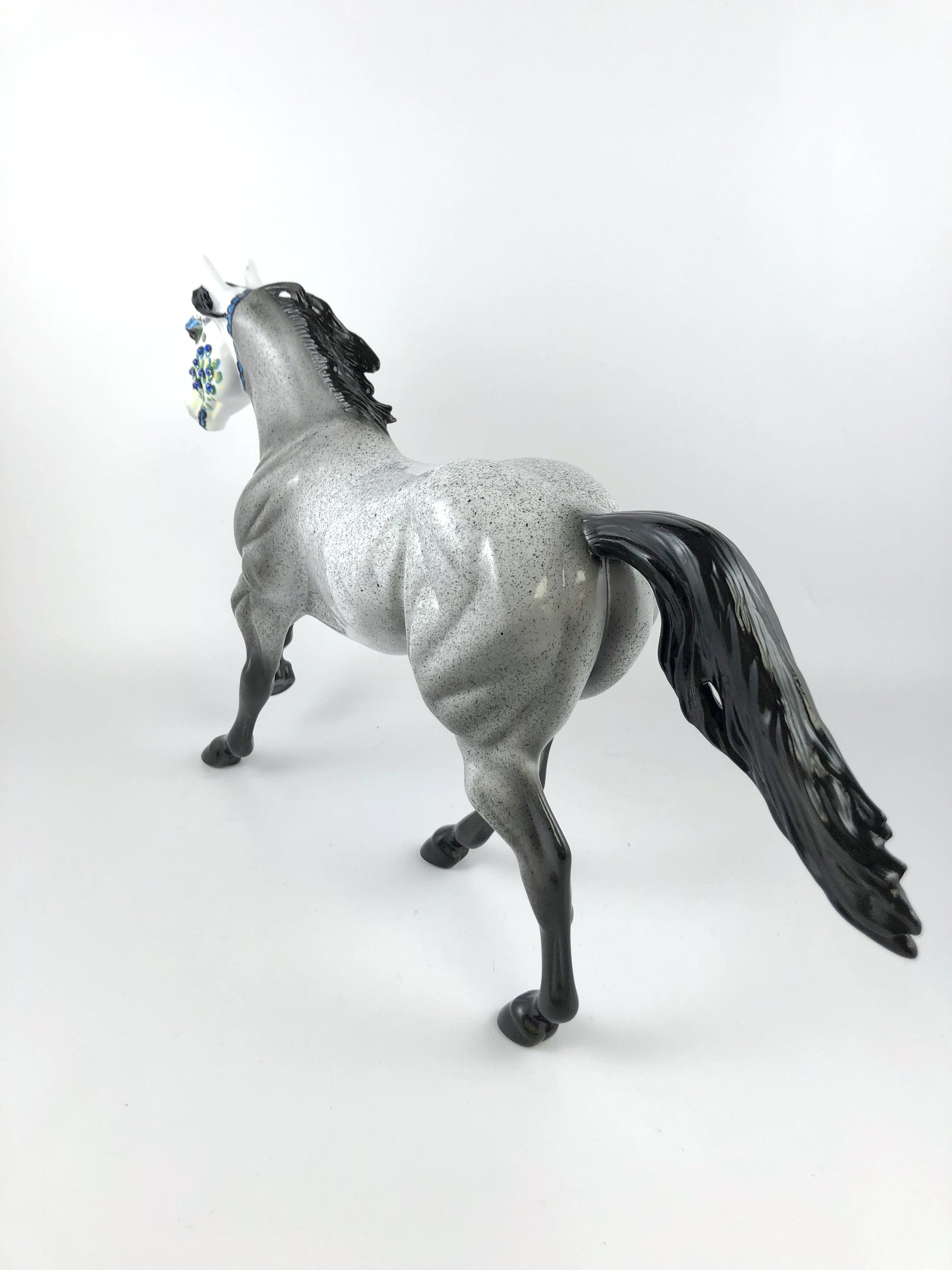 LORD DARYL-OOAK FQH GREY SUGAR SKULL BY DAWN QUICK MM19