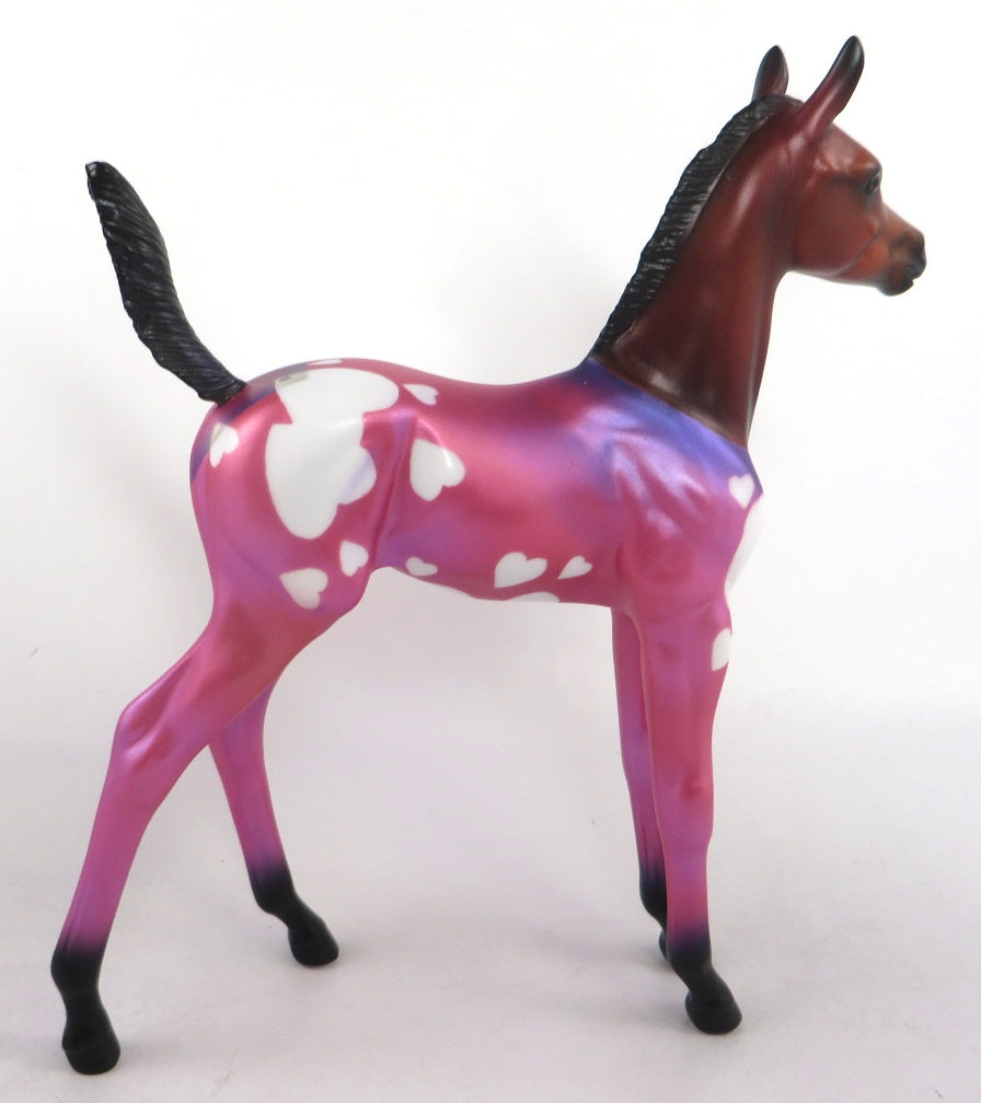 LOVE BALLAD-OOAK FOAL DECORATOR MODEL HORSE 2/14/20