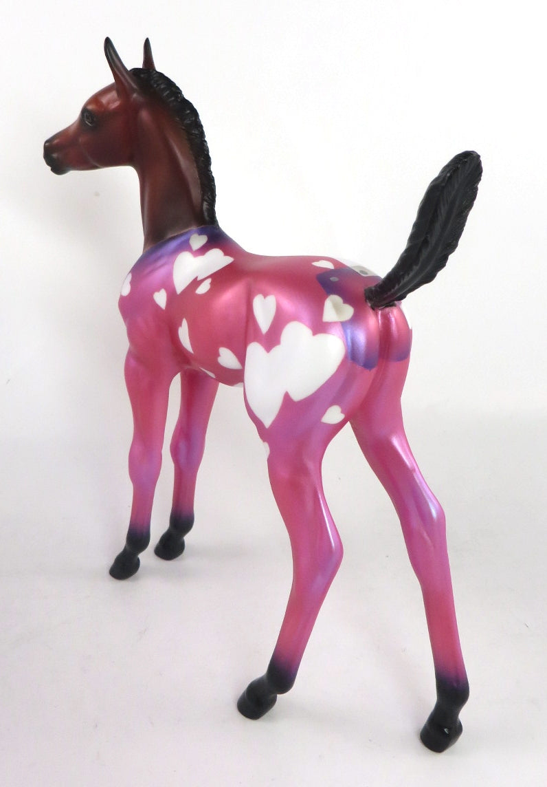 LOVE BALLAD-OOAK FOAL DECORATOR MODEL HORSE 2/14/20