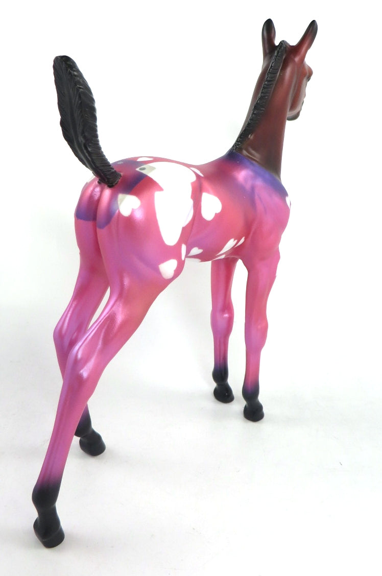 LOVE BALLAD-OOAK FOAL DECORATOR MODEL HORSE 2/14/20