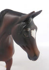 LOVE BUG-OOAK BAY HEART DECORATOR ARABIAN MODEL HORSE 2/13/20