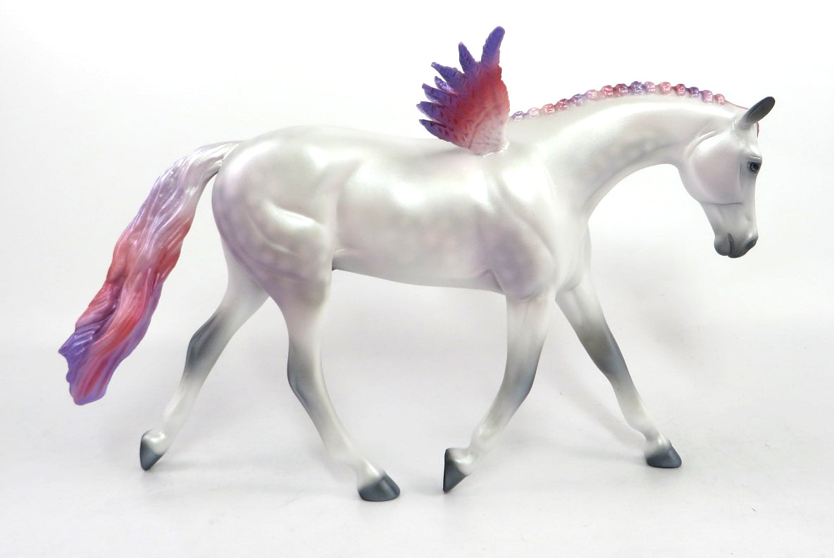 LOVER BOY-OOAK VALENTINE CUPID WARMBLOOD MODEL HORSE SB 20