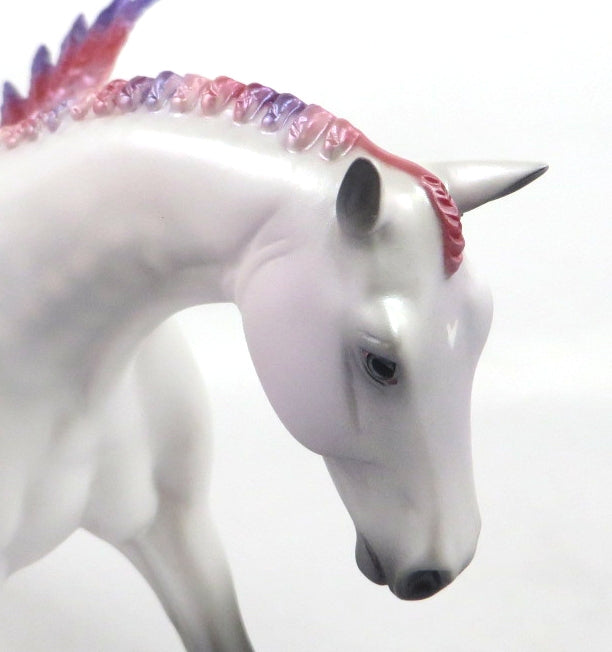 LOVER BOY-OOAK VALENTINE CUPID WARMBLOOD MODEL HORSE SB 20