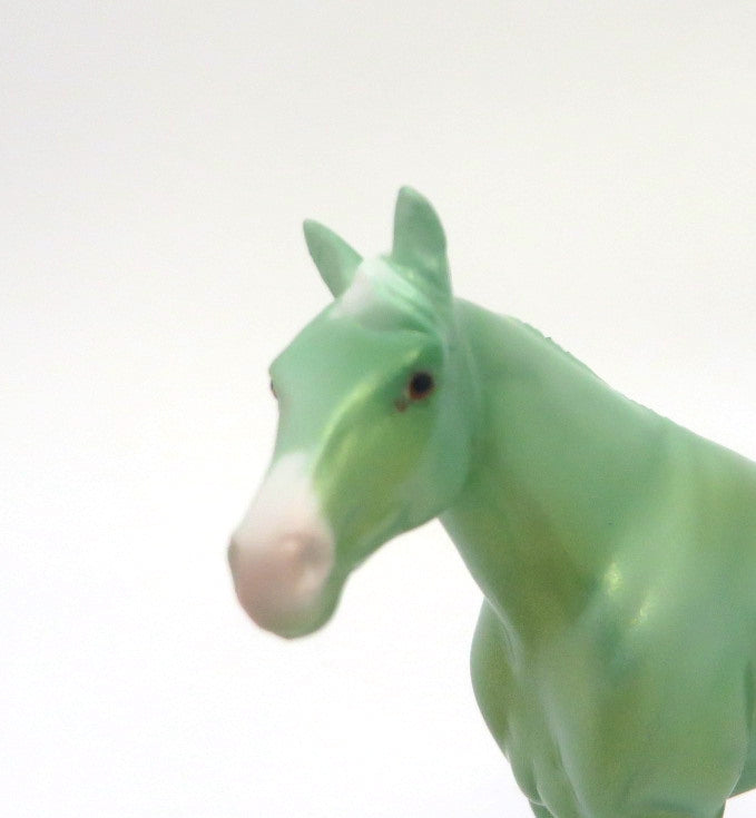 LUCKY MCCLOVER - OOAK IRISH DECORATOR APPY SHAMROCKS STOCK HORSE CHIP BY JAZZ FANNING 3/9/20