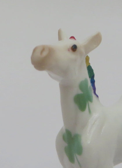 LUCKY RAINBOW- OOAK ST. PATRICKS DAY FOAL DECORATOR CHIP BY JAS FANNING 3/6/20