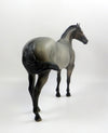 LUPIN-OOAK BAY ROAN ISH MODEL HORSE BY AMANDA EQ 19