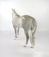 MACH&#39;S GUT-OOAK STAR DAPPLE LIGHT GREY ISH MODEL HORSE BY SHERYL LEISURE 2/20/20