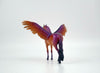 Magenta-OOAK Andalusian Chip Pegasus By Audrey Dixon
