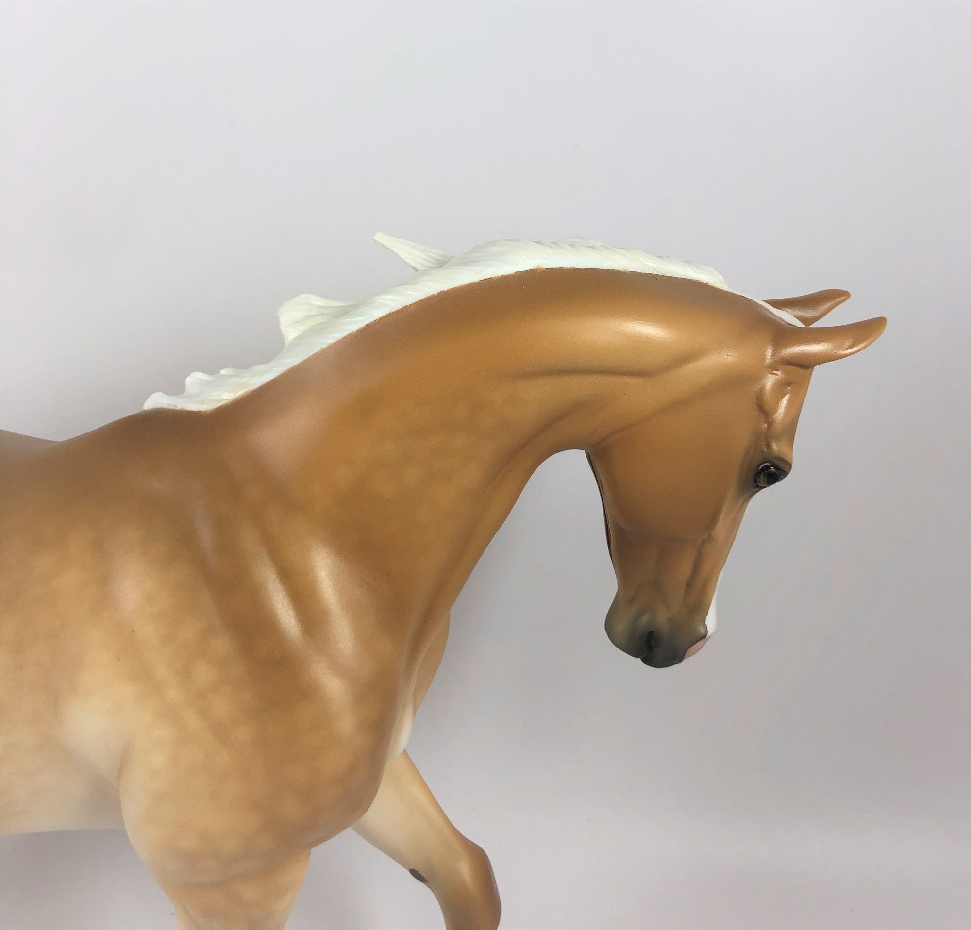 MAIZE DAZE-OOAK DAPPLE PALOMINO TB BY SHERYL LEISURE LHS 19