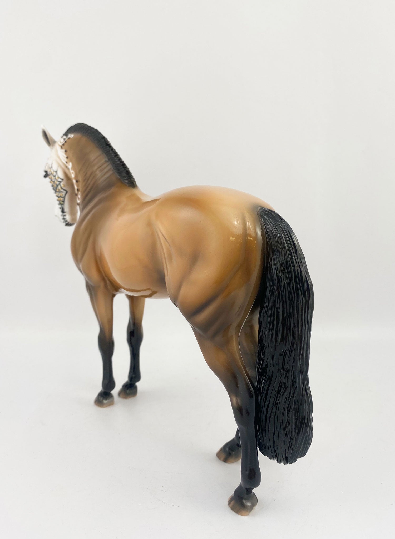 Maleta-OOAK Sugar Skull Andalusian By Dawn Quick MM 2020