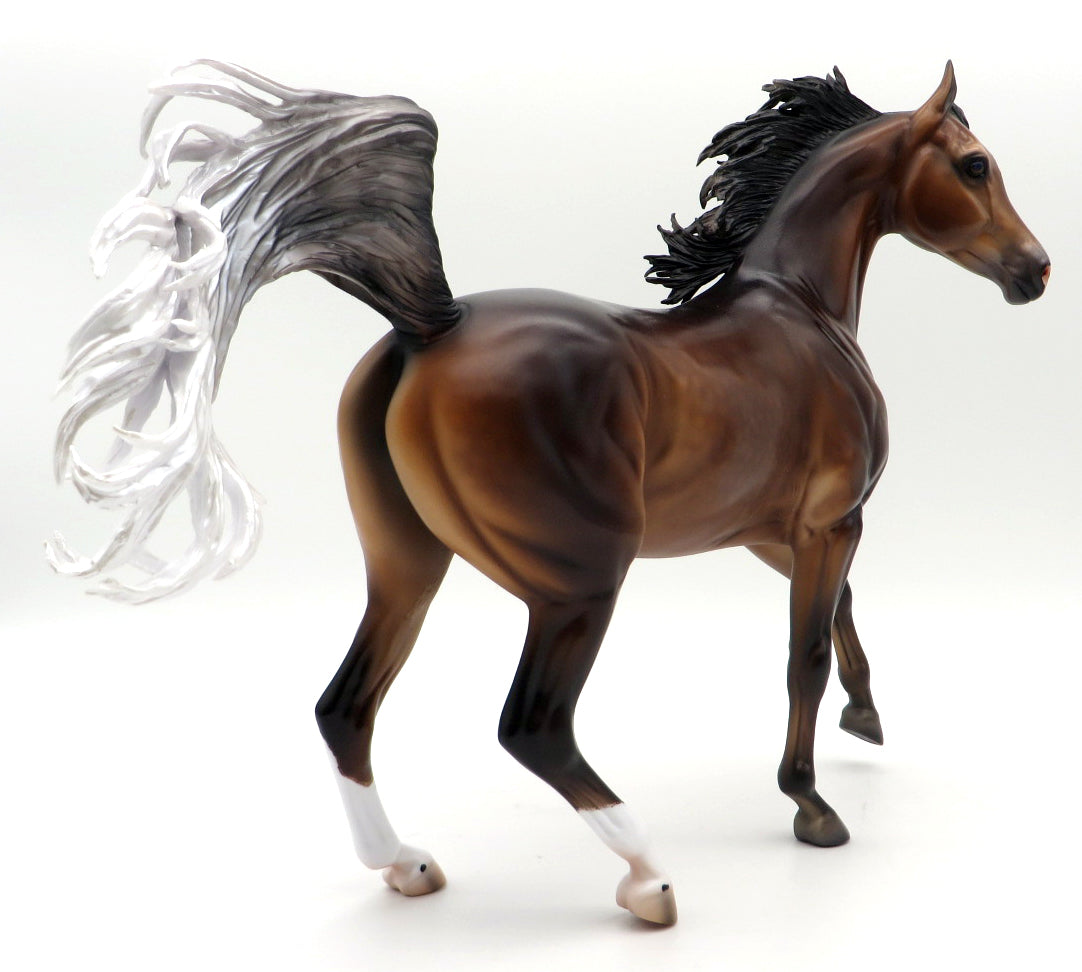 Malibu-OOAK Bay Arabian Mare by Caroline Boydston 10/4/21