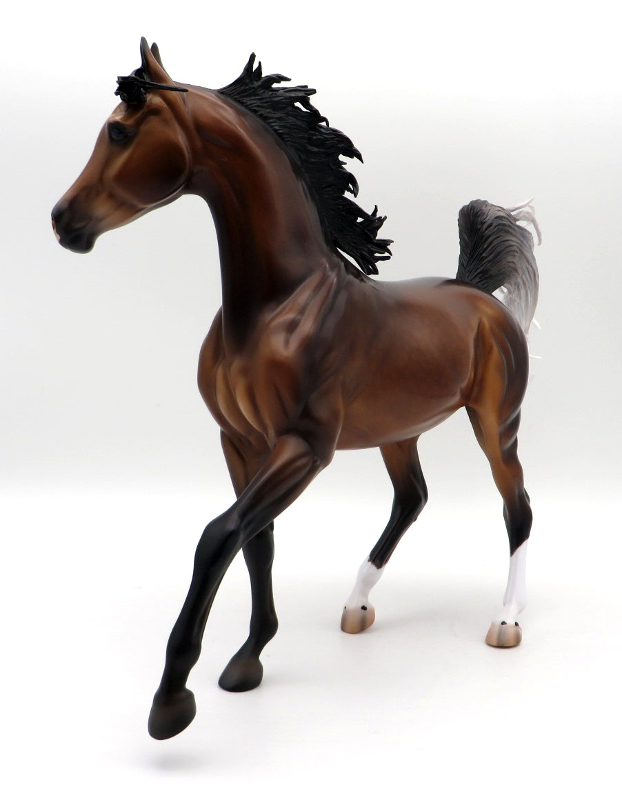 Malibu-OOAK Bay Arabian Mare by Caroline Boydston 10/4/21