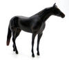 Mamacita -Mini Me LE-15 Dapple Sunburnt Black Stock Horse Chip Painted by Julie Keim 9/17/21