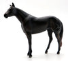 Mamacita -Mini Me LE-15 Dapple Sunburnt Black Stock Horse Chip Painted by Julie Keim 9/17/21