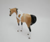 MARCH MADNESS-OOAK BUCKSKIN PAINT ARAB PEBBLES MODEL HORSE 3/13/20
