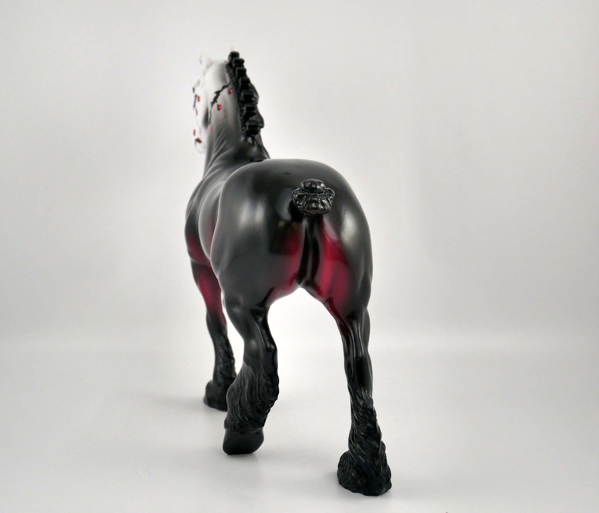 Marcco-OOAK Trotting Drafter Sugar Skull By Dawn Quick MM 2020