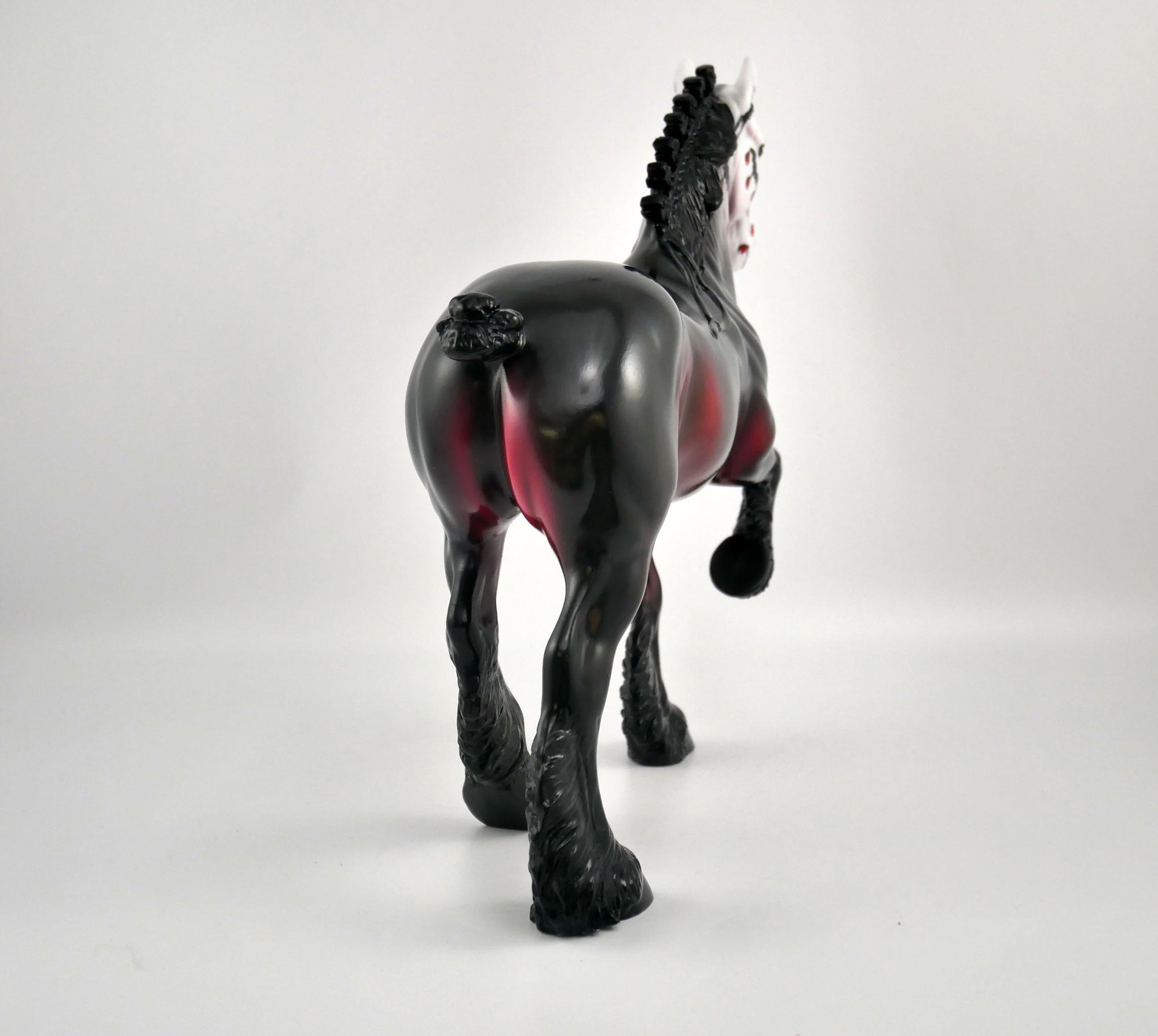 MARCO-OOAK DECORATOR TROTTING DRAFTER SUGAR SKULL BY DAWN QUICK MM2020