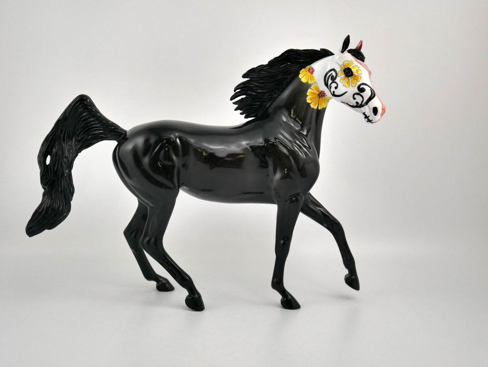 Marianna-OOAK Arabian Mare Sugar Skull By Dawn Quick MM 2020