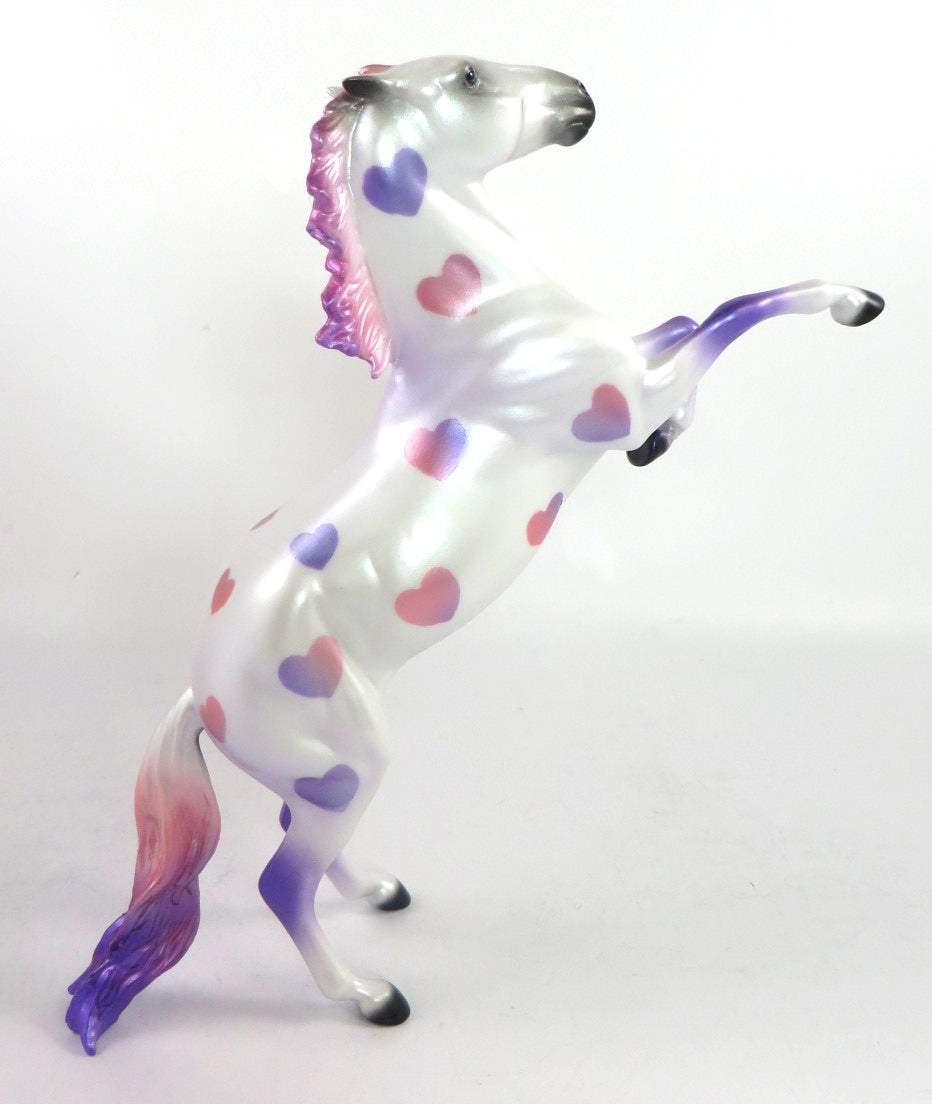MARRY ME PLEASE-OOAK REARING PEBBLES MODEL HORSE DECORATOR 2/14/20