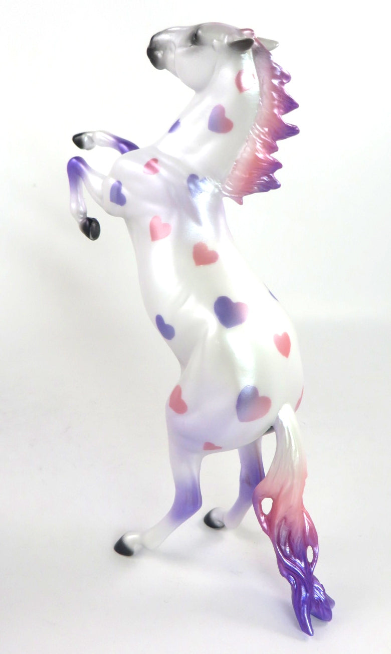 MARRY ME PLEASE-OOAK REARING PEBBLES MODEL HORSE DECORATOR 2/14/20