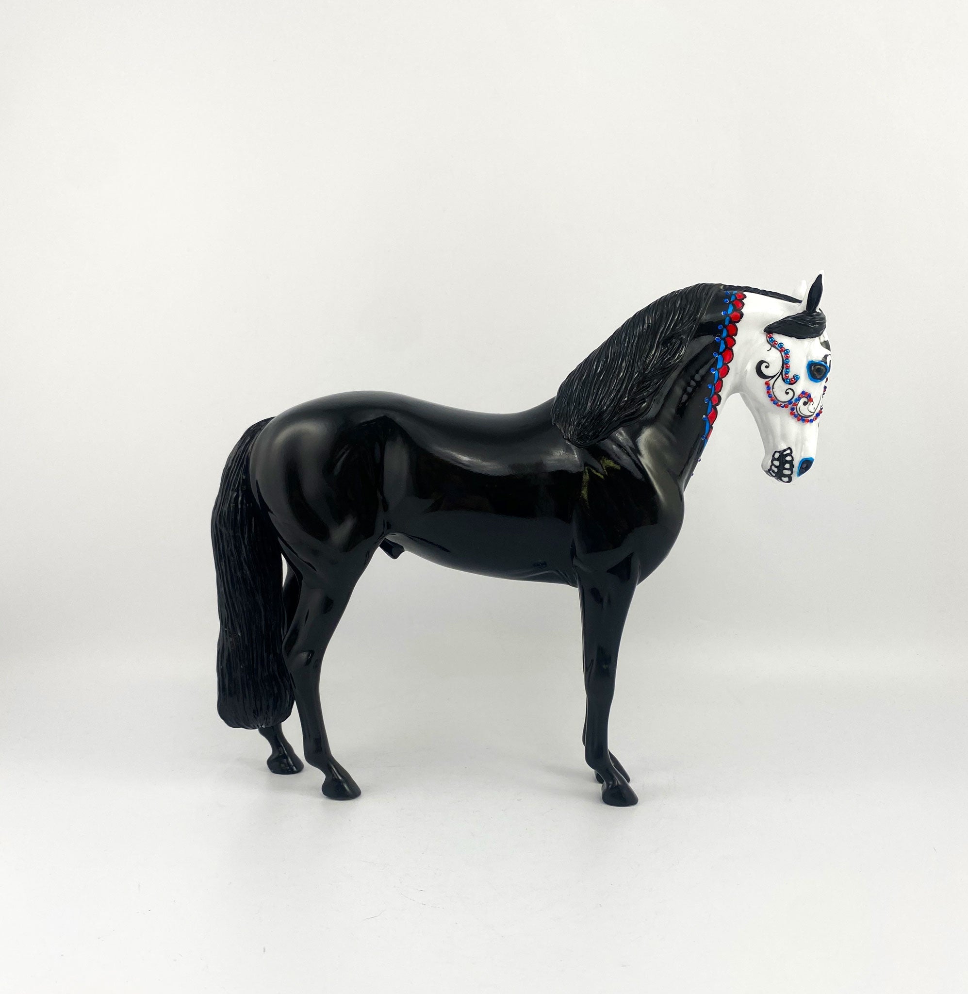 Maswar-OOAK Sugar Skull Andalusian By Dawn Quick MM 2020