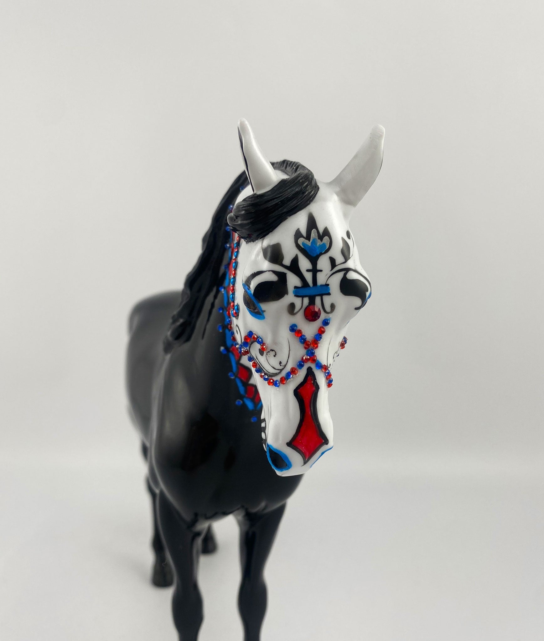 Maswar-OOAK Sugar Skull Andalusian By Dawn Quick MM 2020