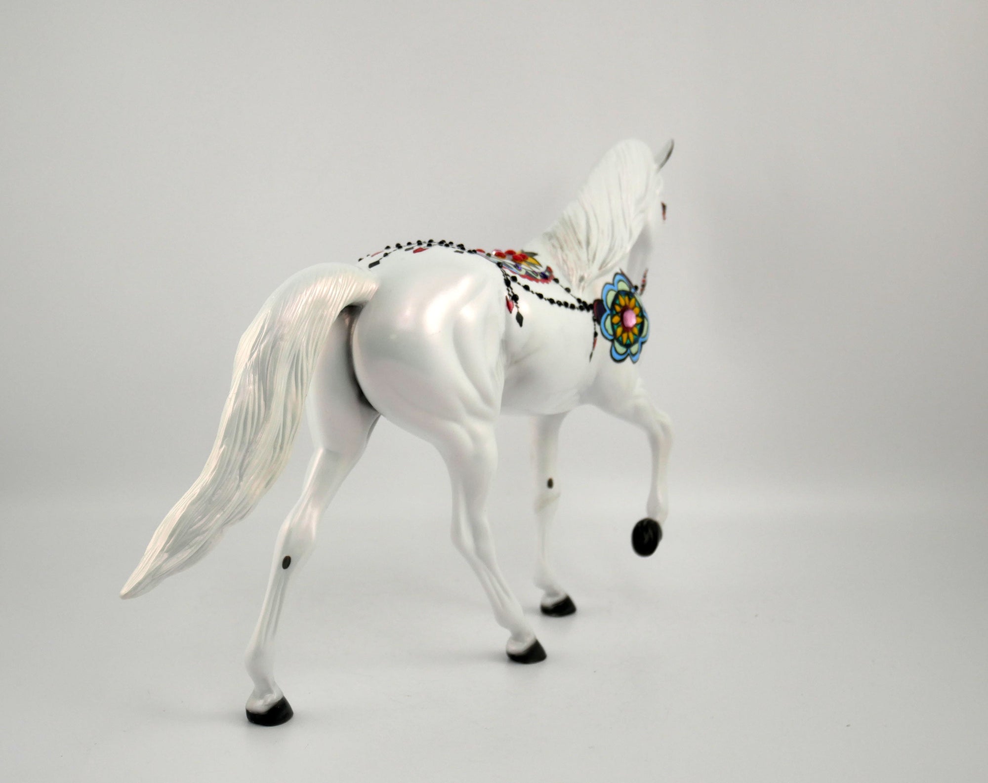 MATEO -OOAK SUGAR SKULL TENNESEE WALKER BY DAWN QUICK MM2020