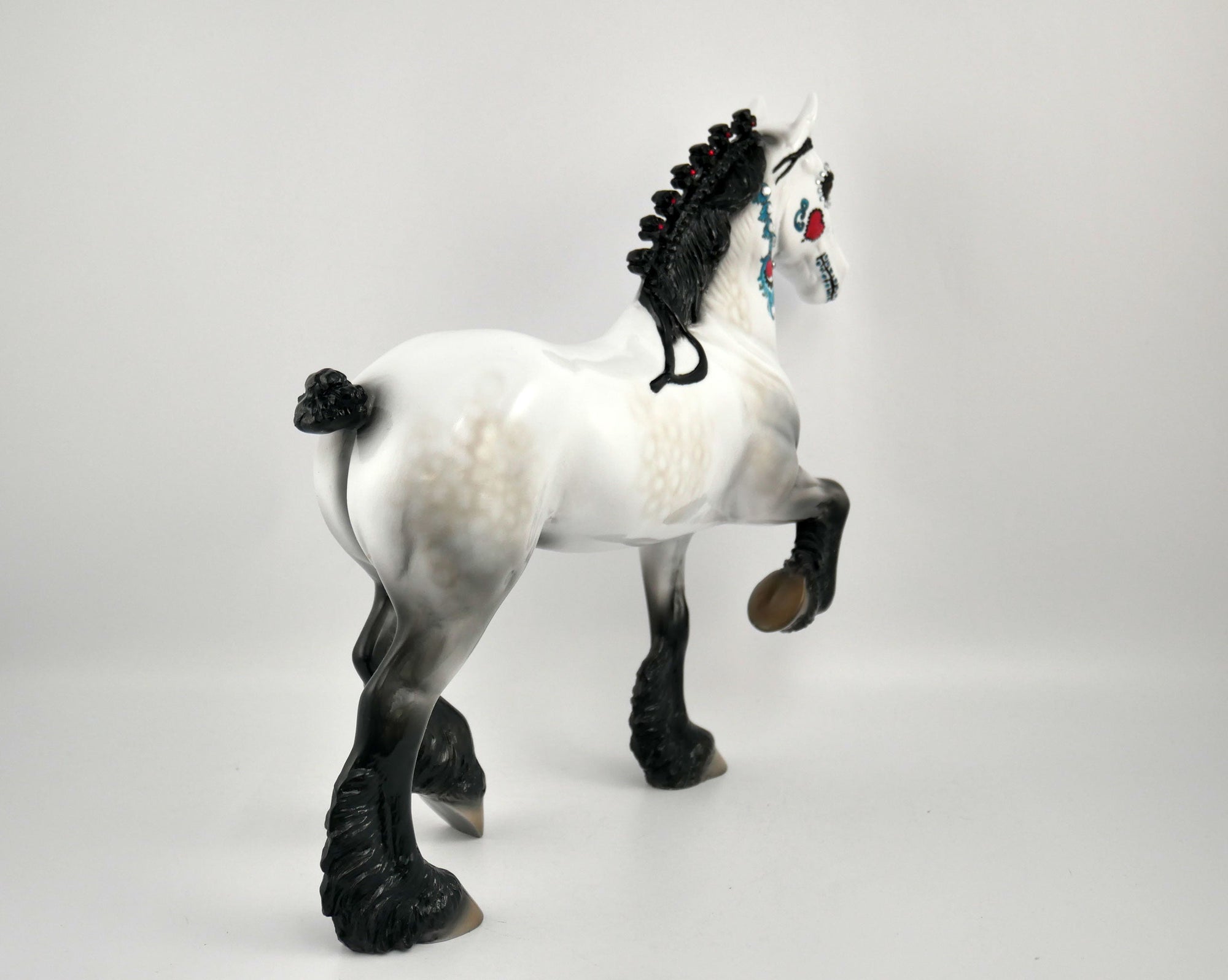 MAXIMILIANO-OOAK DECORATOR SUGAR SKULL BY DAWN QUICK MM2020