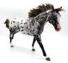 Mercy Me-OOAK Appaloosa Running Stock Horse Painted by Sheryl Leisure MM 21