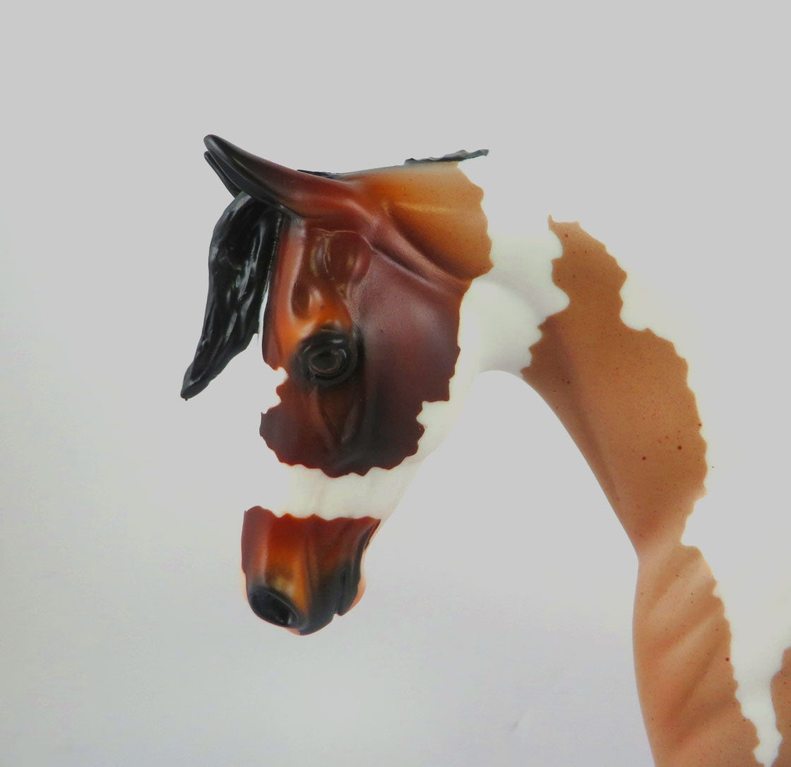 CREEP IT REAL - LE-3 BAY ROAN PINTO PONY BY AUDREY DIXON MM19