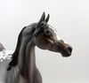 MILOSH-OOAK ROSE GREY APPALOOSA ARBIAN MODEL HORSE EQ 19